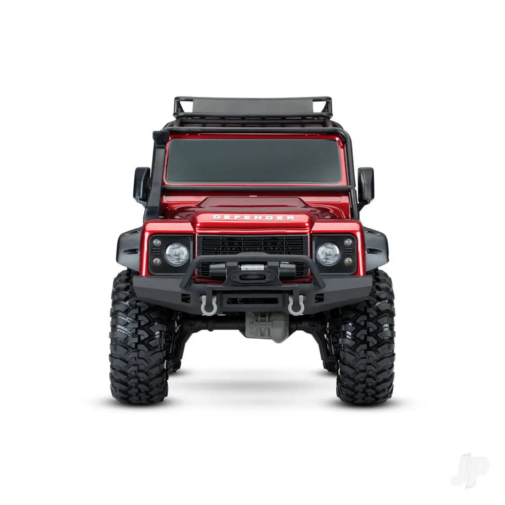 Trx-4 Land Rover Defender 1/10Th 4X4 Electric Trail Crawler (Clipless Body)- Red * 2