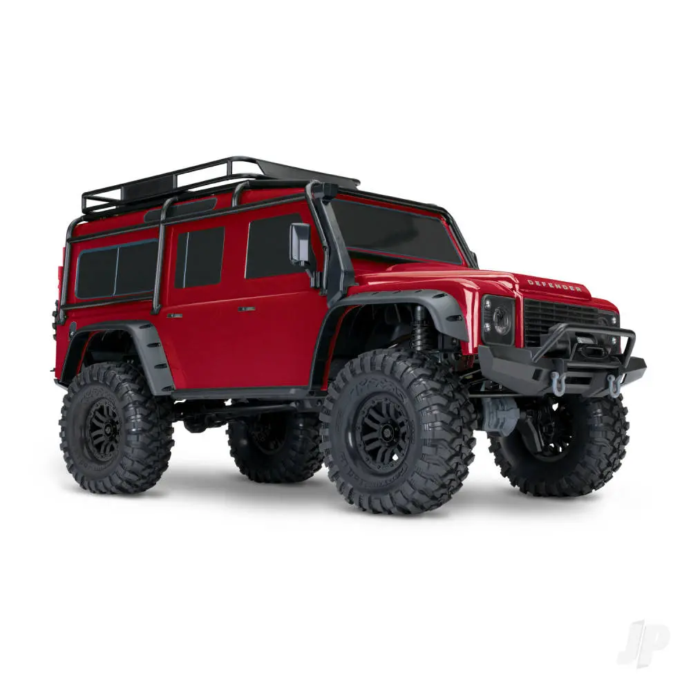 Trx-4 Land Rover Defender 1/10Th 4X4 Electric Trail Crawler (Clipless Body)- Red * 1