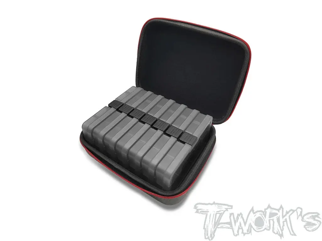 Compact Hard Case With 7Pcs Of 10 Case Hardware Storage Boxes 1