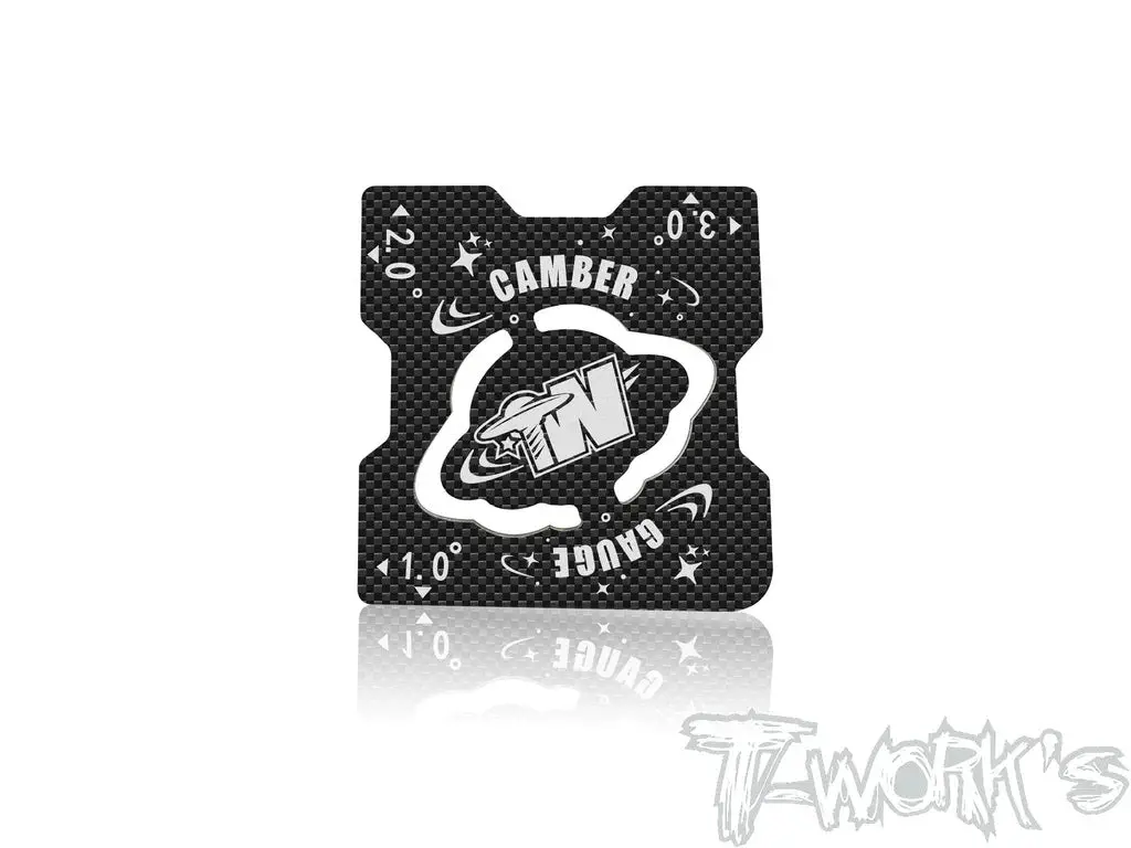1/8Th & 1/10Th Buggy Carbon Camber Gauge 1-3Deg 1