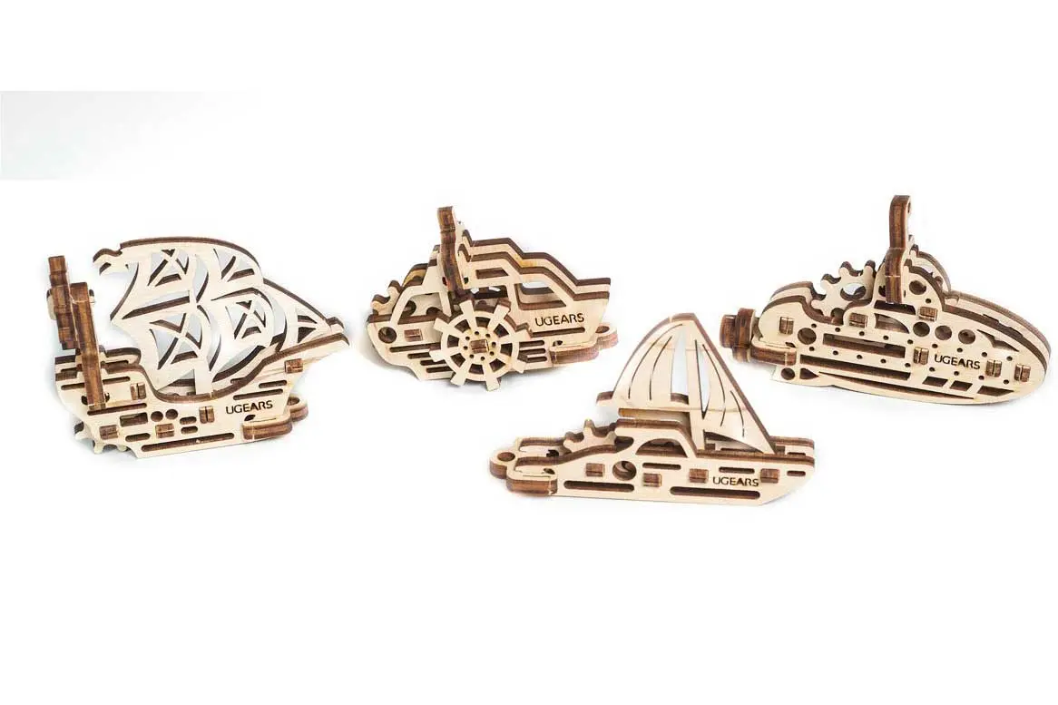 Ugears U-Fidget Ships - 70035 1