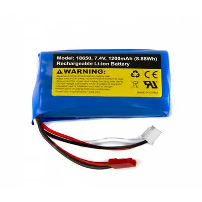 Huina 1200Mah 7.4V Li-Ion Battery W/ Red Jst For 1561 / 1562 Fire Truck - Sfmhn1561-Bat 1