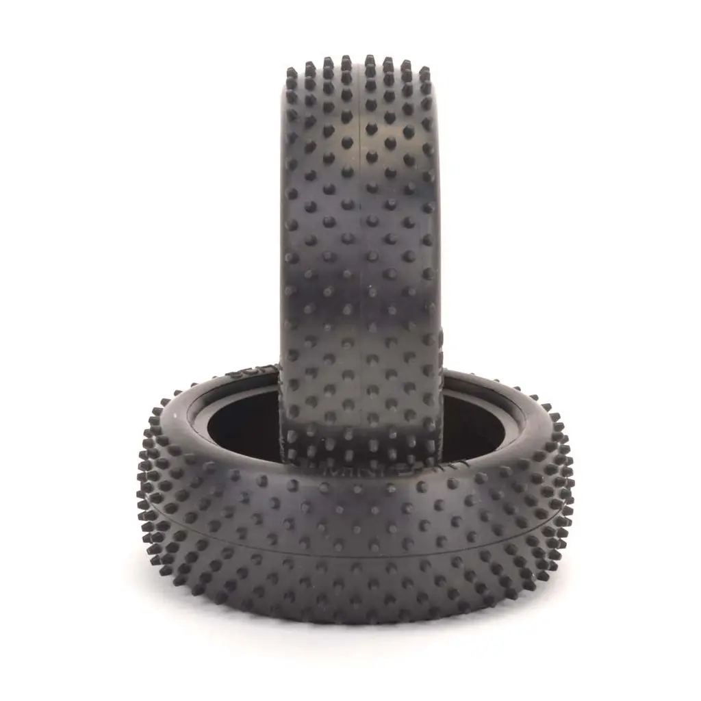 Mini Dart 1/10Th Off Road Front Tyre Yellow - 1Pr 1