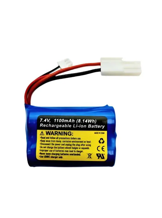 Udi 1100Mah 7.4V Lipo Battery Suit Skater/ Gallop/ Shark Boat (White Plug) - Udi008-11 1