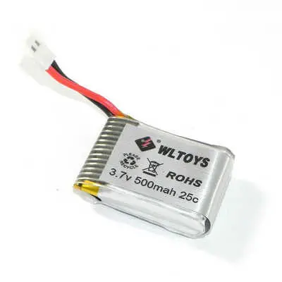 Wltoys 500Mah 3.7V 1S Lipo Battery Suit Cessna - Wlv931-015 1
