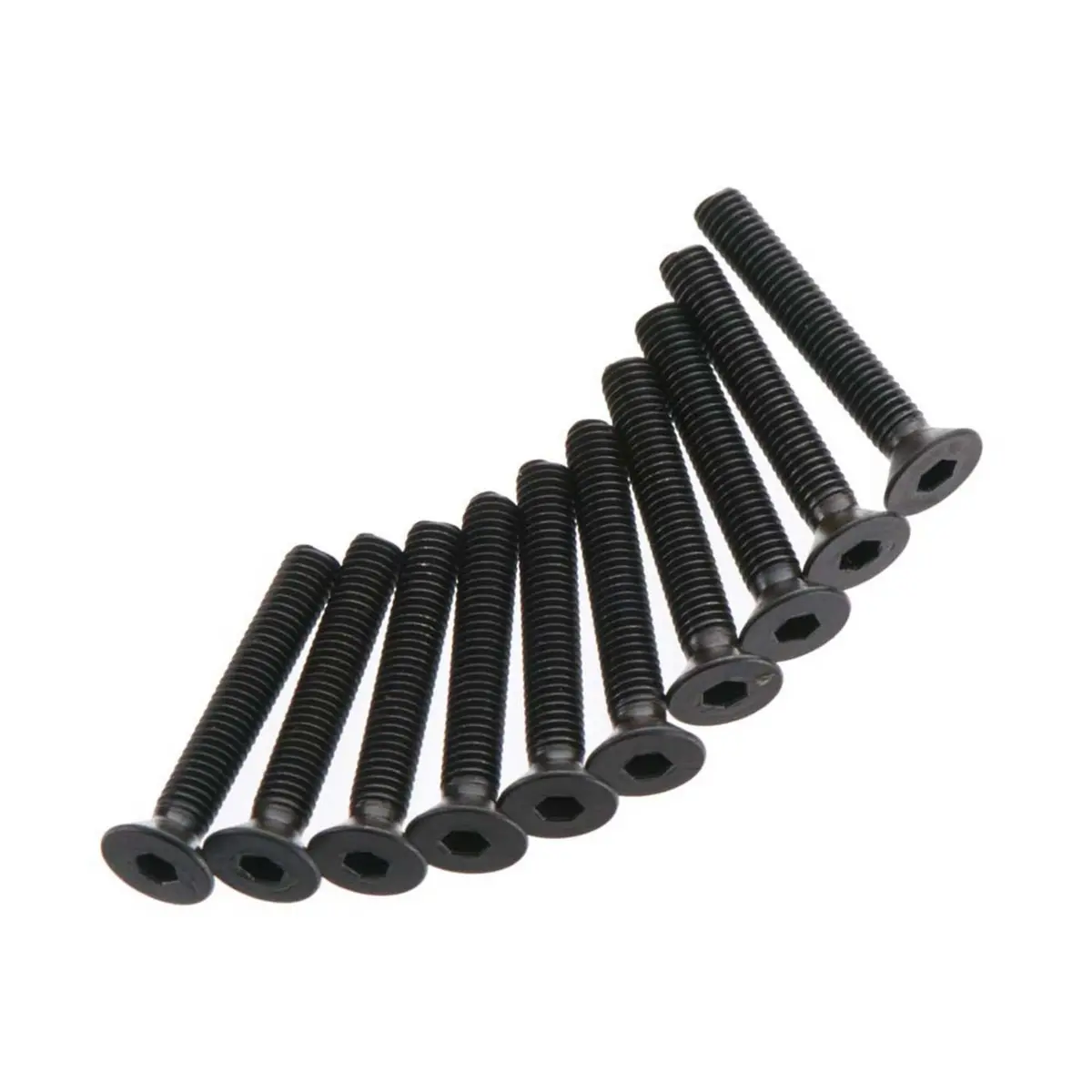 Flat Head Screw 3X20mm - Pack Of 10 * 1