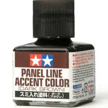 Tamiya Panel Line Brown 40Ml - 87132 1