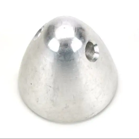 Dubro 1/4In - 28 Aluminium Spinner/ Prop Nut 1Pc - Dbr730 1