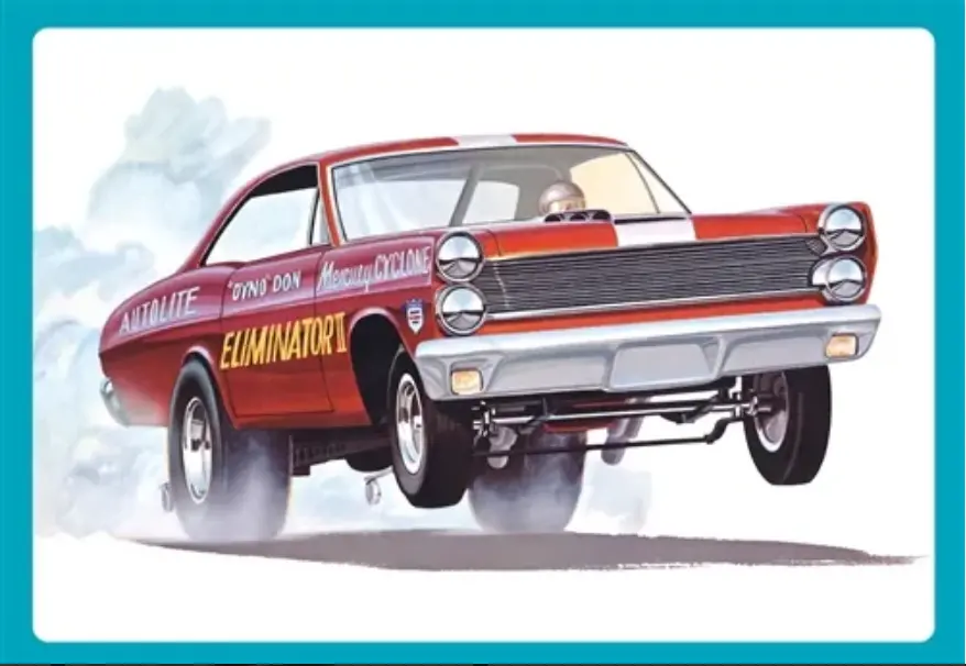Amt 1967 Mercury Cyclone Eliminator Ii 1:25 - Amt1151 1