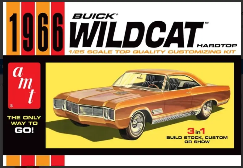Amt 1966 Buick Wildcat 1:25 - Amt1175 1