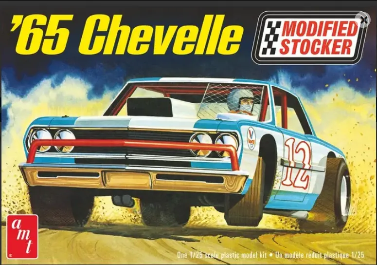 Amt 1965 Chevy Chevelle Modified Stocker 1:25 - Amt1177 1