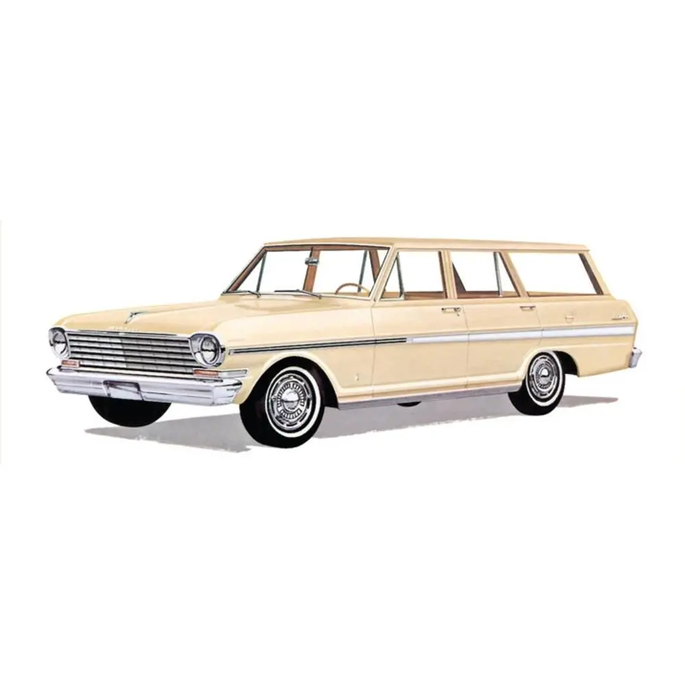 Amt 1963 Chevy Ii Nova Station Wagon 1:25 - Amt1202 2