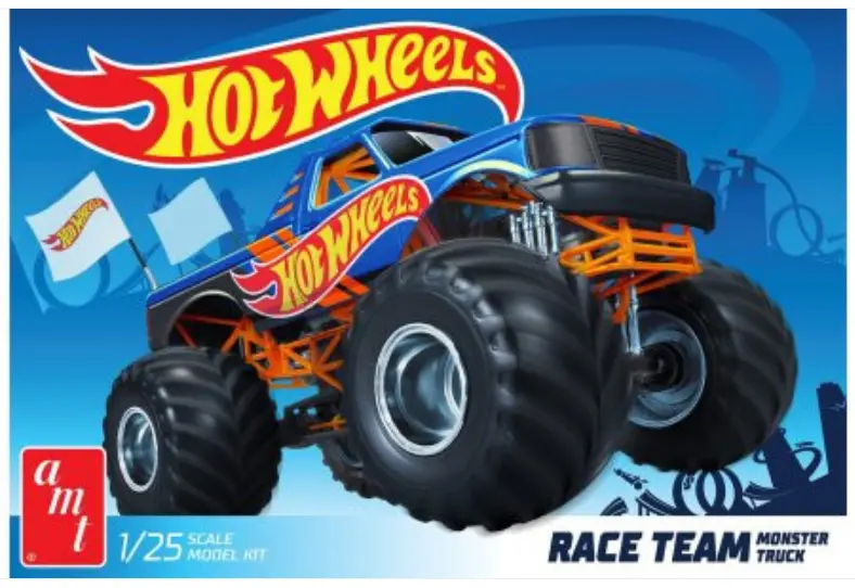 Amt Ford Hot-Wheels Monster Truck 1:25 - Amt1256 1