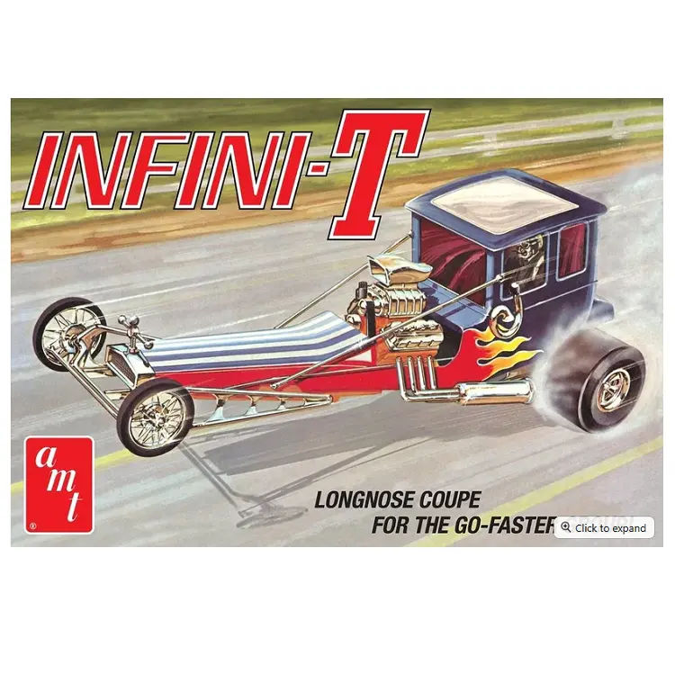 Amt Infini-T Custom Dragster 1:25 - Amt1258 1
