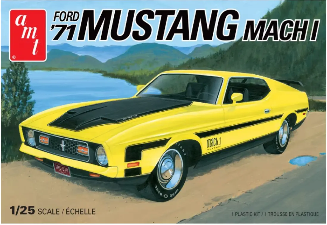 Amt 1971 Ford Mustang Mach I 1:25 - Amt1262 1