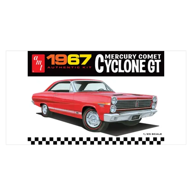 Amt 1967 Mercury Cyclone Gt 1:25 - Amt1386 1