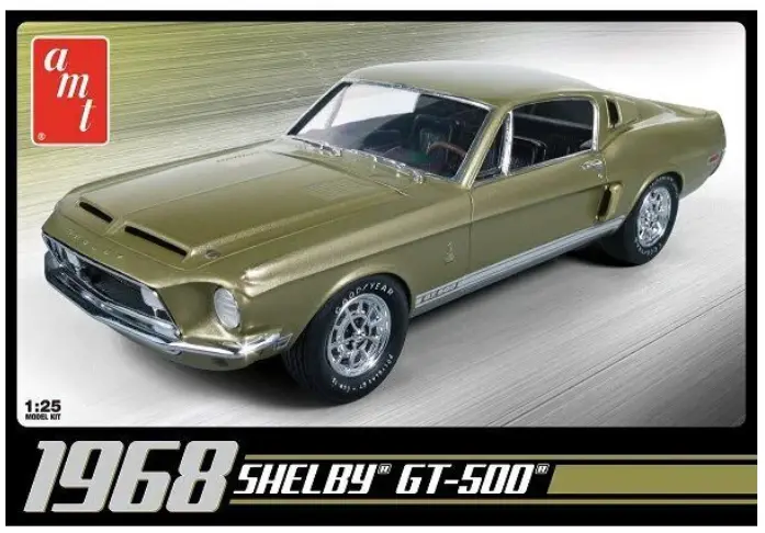 Amt 1968 Shelby Gt500 1:25 - Amt634 1