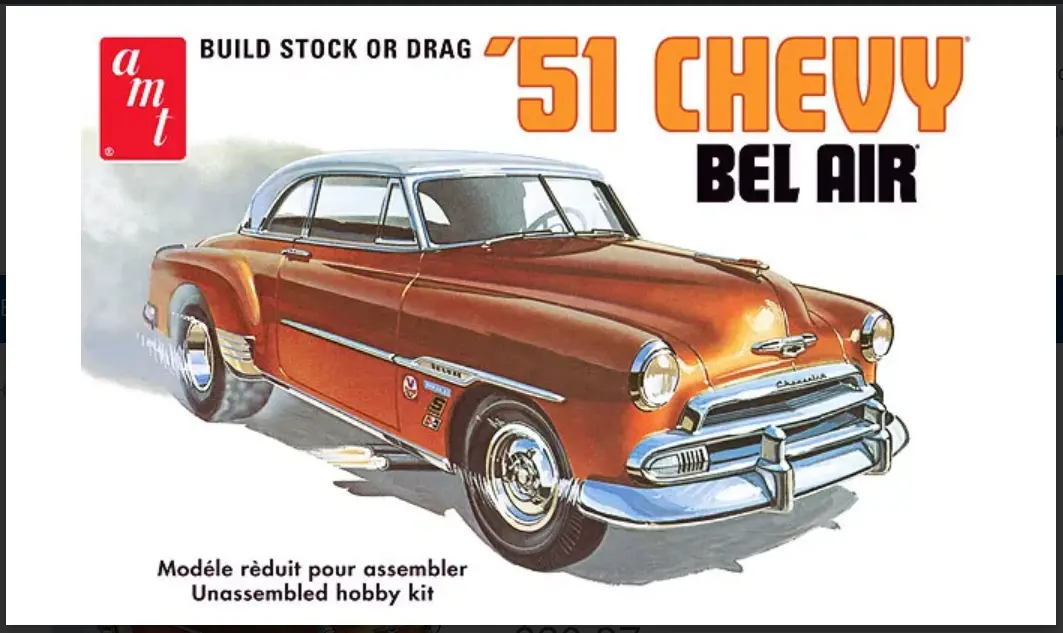 Amt 1951 Chevy Bel Air 1:25 - Amt862 1
