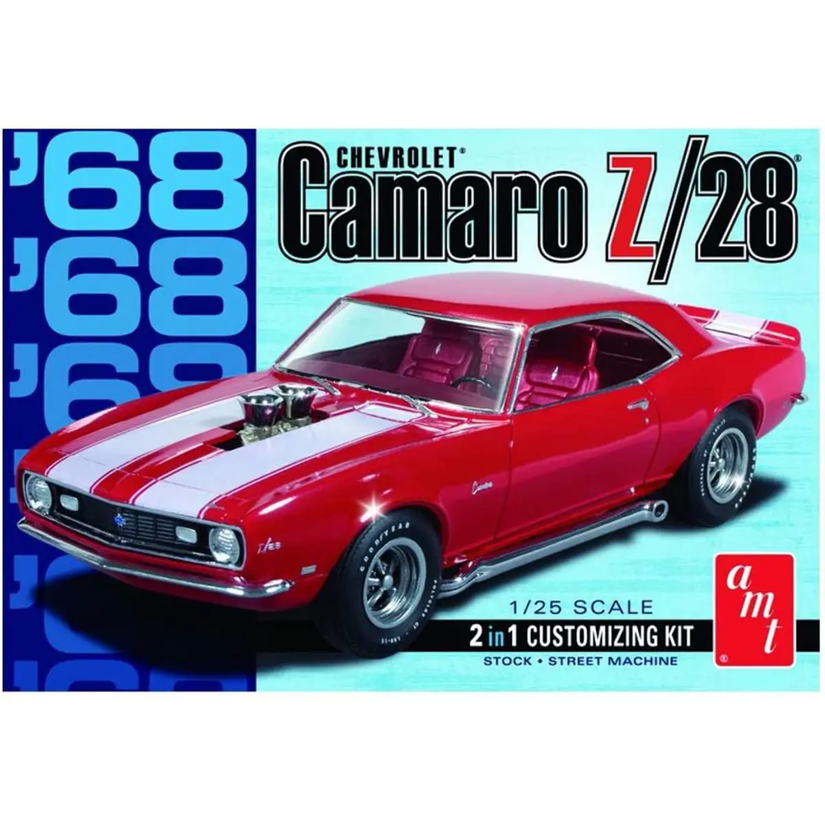 Amt 1968 Camaro Z/28 1:25 - Amt868 1