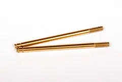 Axial 3X50mm Ti-Nitride Plated Shock Shafts 2Pcs Ax30146 - Axic3014 1