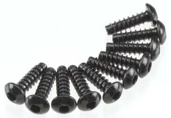 Axial 3X10mm Hex Drive Button Head Plastic Thread Screws 10Pcs Axa435 - Axic0121 1