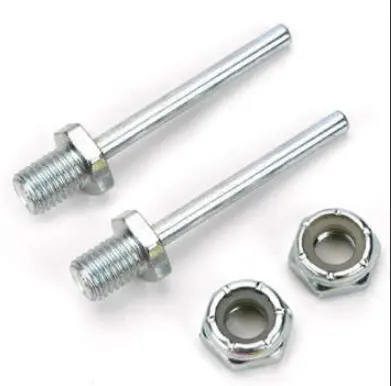 Dubro 4.76Mmdx50.8Mml Spring Steel Axles W/ Nuts 2Pcs - Dbr249 1
