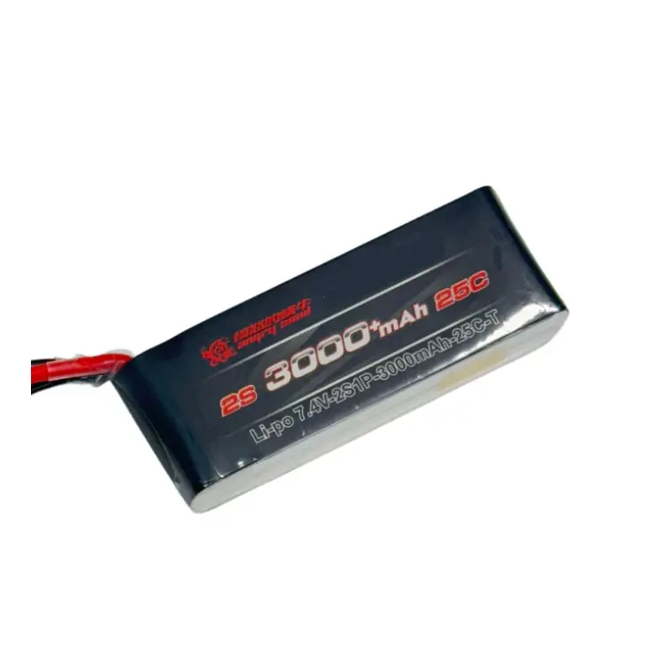 Rct 3000Mah 7.4V 2S 25C Lipo Battery W/ Traxxas Plug Suit Mini Maxx/ Xrt - Rct-B2s30 1
