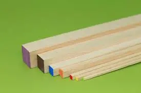 Me Balsa 20X20x915mm Square Brown End - Meb3676 1