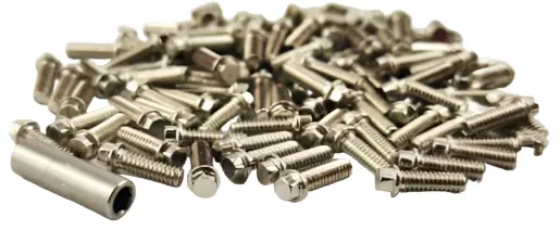 Rct 2X6mm Hex Head Screw Kit For Beadlock Ring W/ Nut Tool 100Pcs - Rctss012xa1 1