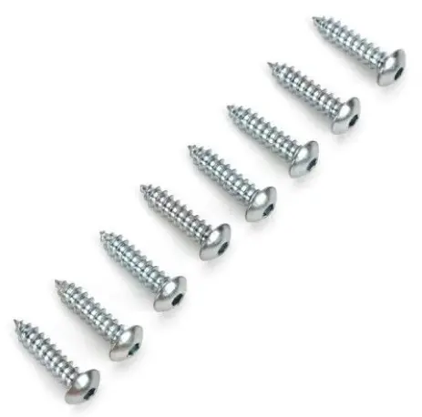 Dubro No.4X3/4In Button Head Sheet Metal Screw 8Pcs - Dbr528 1