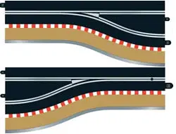 Scalextric Digital Pit Lane Lhs W/ Borders - C7014 1