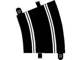 Scalextric Curve Rad-3 22.5Deg 2Pcs - C8204 1