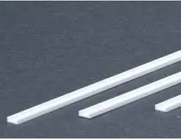 Evergreen 3.2X350mm Styrene C-Channel White 4Pcs - Eg264 1