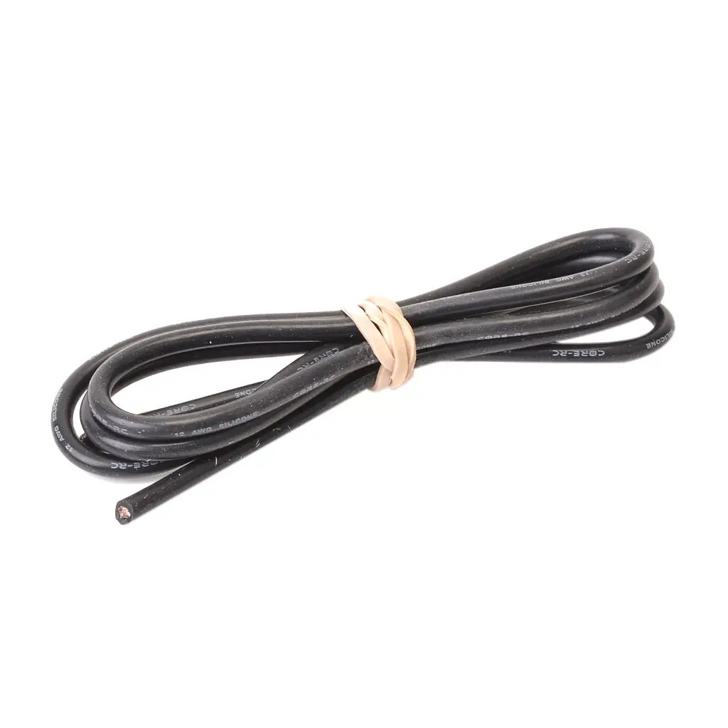 Silicone Wire 12Wg - Black 1