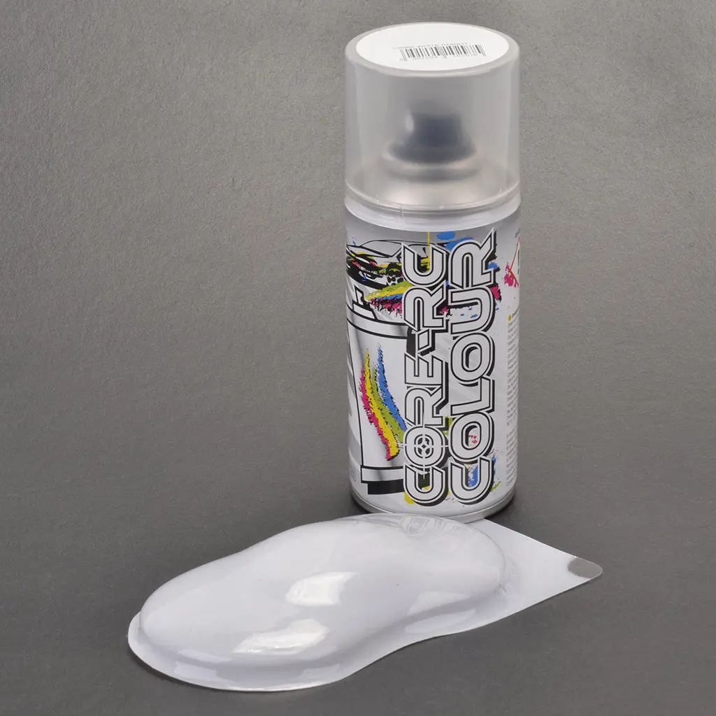 White Knight Aerosol Paint For Lexan Bodyshell 1