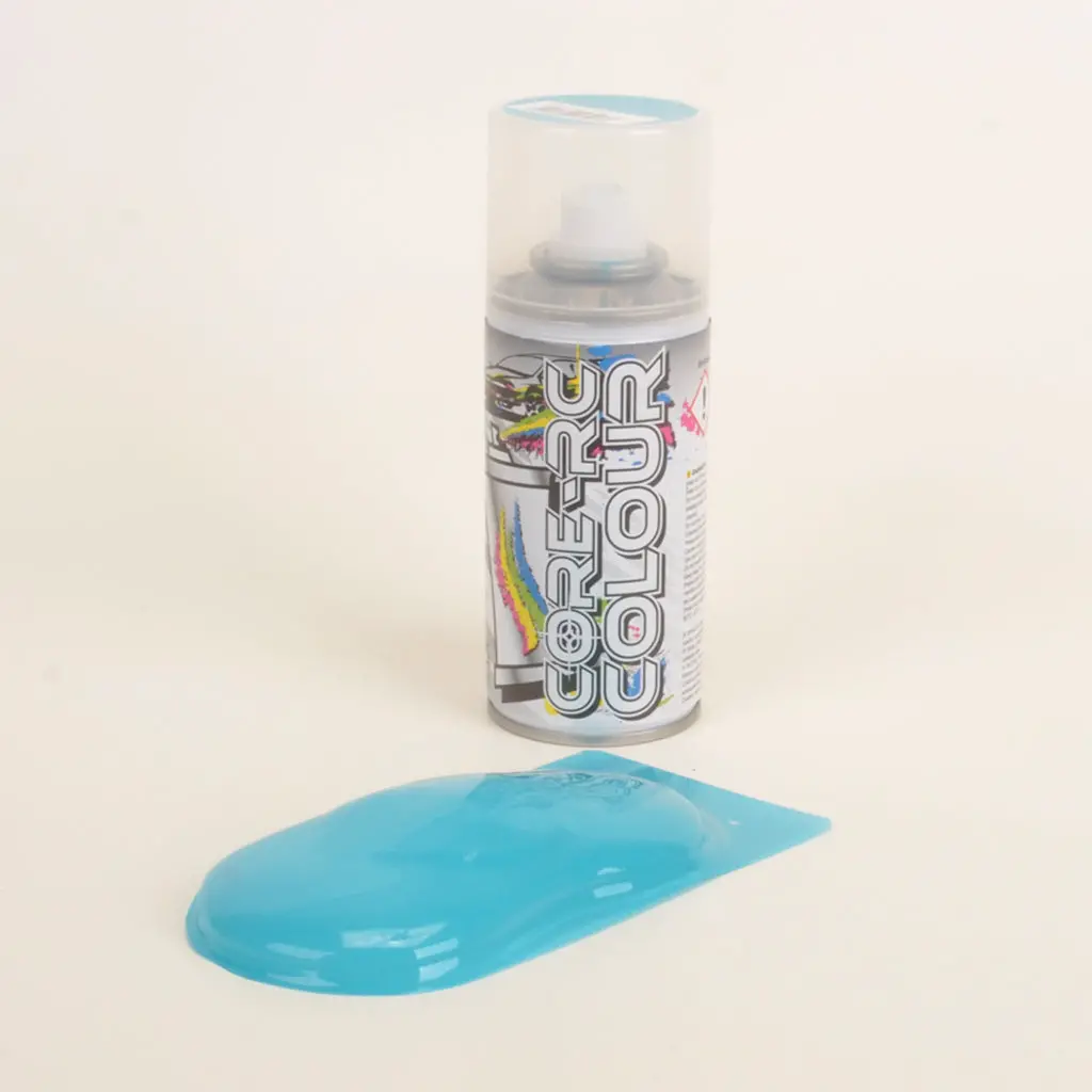 Aqua Blue Aerosol Paint For Lexan Bodyshell 1