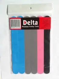 Delta Flexpads Mixed Grit Sanding Sticks 6Pcs - Dl42005 1