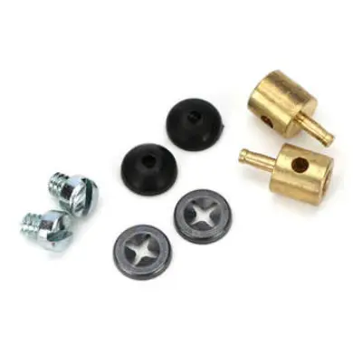 Dubro 4-40 Heavy Duty E/Z Connectors 2Pcs - Dbr490 1