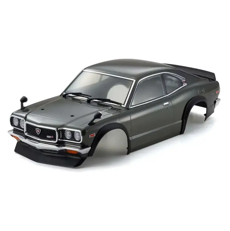 Kyosho 1972 Mazda Rx-3 Dk. Green Painted Body Shell  - Kyo-Fab613gn 1