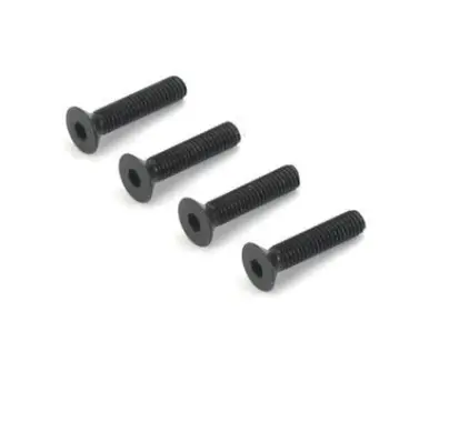 Dubro 3X6mm Flat Head Countersunk Socket Drive Screws 4Pcs - Dbr2285 1