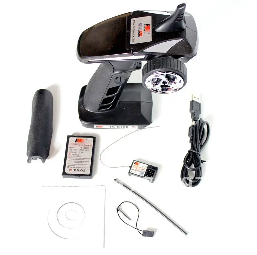 Flysky 3Ch 2.4Ghz Radio System With Receiver And Rechargeable Battery - Fs-Gt2b 2