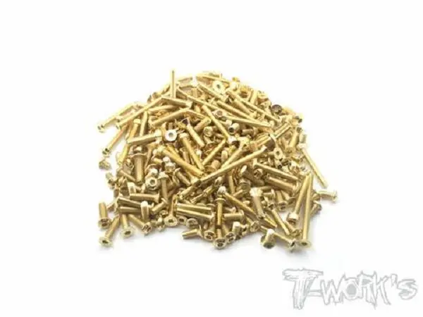 Screw Set For Team Associated Rc8b3.1 - Gold 1