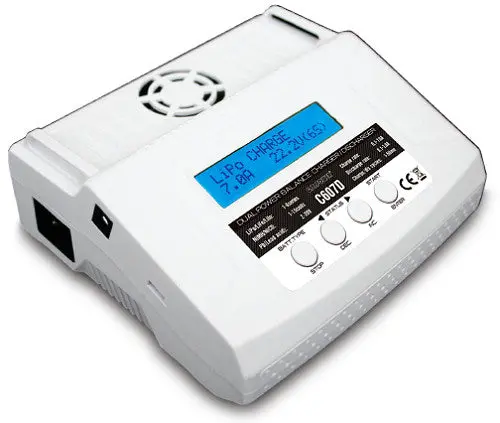 Gt Power Battery Charger 7A Max 80W Ac:Dc Nimh, Lipo, Life - Gt-C607d 1