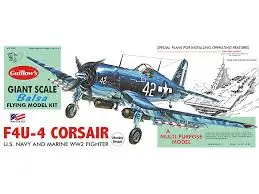 Guillows F4u-4 Corsair Balsa Model Kit 1:16 - Guill1004 1