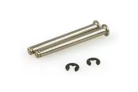 Hbx Front Lower Outside Hinge Pin W/ 2Mm E-Clips 2Pcs - Hbx-6538-H015 1