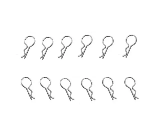 Hbx Body Clips Small 12Pcs - Hbx-H020 1