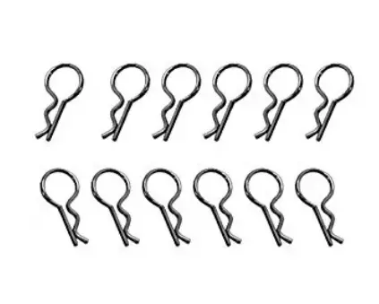 Hbx Small Body Clips 12Pcs - Hbx-H021 1