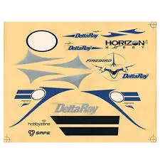 Hobbyzone Decal Set Suit Delta Ray - Hbz7910 1