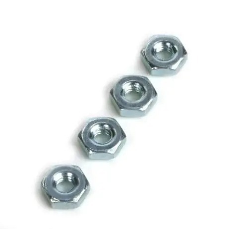 Dubro 2-56 Steel Hex Nuts 4Pcs - Dbr560 1
