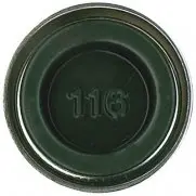 Humbrol No.116 U.S. Dark Green Matt Enamel 14Ml 1
